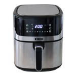 Kuuma&otilde;hu frit&uuml;&uuml;r NOVEEN AF550 6,5 l 1600 W Must, H&otilde;bedane