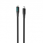 Havit CB6255 - USB laadimiskaabel t&uuml;&uuml;p C - Lightning, 1 m (must)