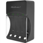 Qoltec 50653 Ni-MH R03/AAA R6/AA t&uuml;&uuml;pi akulaadija