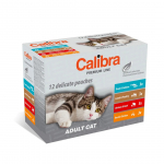 CALIBRA Cat Premium Adult - m&auml;rg kassitoit - 12x100g