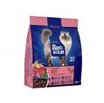 OPTIVITAL With fresh beef - dry cat food - 300g
