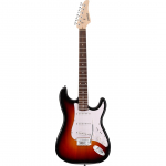 Arrow Tonecaster ST 111 Tobacco Burst Rosewood/White - electric guitar