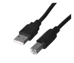 Lanberg CA-USBA-10CC-0018-BK USB-kaabel USB 2.0 1,8 m USB B must