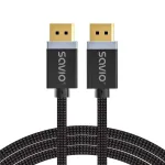 SAVIO DISPLAYPORT (M) - DISPLAYPORT (M) KAABEL, V1.4, 3 m, CL-176