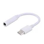 SAVIO USB Type 3.1 C (M) &ndash; Jack 3.5mm (F) Audio Adapter Valge AK-35