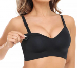 Momcozy YN21 Nursing bra, size S Black