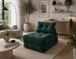 WOBA beanbag mattress &ndash; bottle green