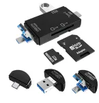 VAKOSS KAARDILUGEJA 6IN1 USB A / MICRO USB / USB C / SD / MICRO SD / USB TC-R425X