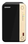 QNAP TS-264 NAS Tower Intel&reg; Celeron&reg; N5095 8 GB 0 TB QNAP QTS Black, Gold