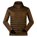 Men's Berghaus Vaskye Hooded Hybrid Jacket size L brown