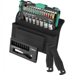 Wera Bicycle Set 3, 2025, tool set black/green, 41-piece, including reversible bit ratchet, 1/4"