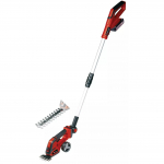 EINHELL Power X-Change Cordless Grass Shears/Shrub Shears GE-CG 18/100 Li T (1x 2.5Ah) red/black, Li-ion battery 2.5Ah, with telescopic handle