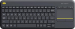 DE Layout - Logitech WL Touch Keyboard K400 Plus black U - 920-007127