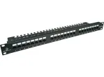 Alantec PK001 UTP cat.6 &uuml;henduspaneel, 24 LSA porti, 1U 19" riiuliga