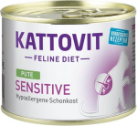 KATTOVIT Sensitive Turkey - kassi m&auml;rgtoit - 185g