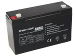 Green Cell AGM aku 6V 12Ah 12.000 mAh suletud pliiaku (VRLA)
