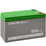 Qoltec 53031 AGM aku | 12V | 9Ah
