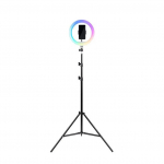 Havit ST7026 - statiiv RGB valgusr&otilde;ngaga, must
