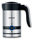 Severin SM 3584 milk frother/warmer Automatic Black, Stainless steel