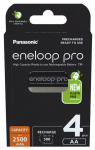 Laetavad akud PANASONIC ENELOOP PRO AA 2500 mAh 4 tk (BK-3HCDE/4CP)