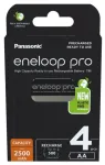 Laetavad akud PANASONIC ENELOOP PRO AA 2500 mAh 4 tk (BK-3HCDE/4CP)
