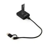 Gembird DD-U3M2 salvestusseadme dokkimisjaam USB 3.2 Gen 1 (3.1 Gen 1) Type-C must