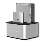 Qoltec 5316 2x HDD / SSD dokkimisjaam | 2,5 "/3,5" SATA | USB 3.0 | Kloonimine