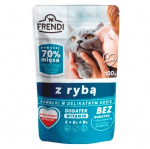 FRENDI Pieces in sauce with fish - wet cat food - 100 g
