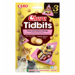 INABA CAT CHURU TIDBITS 3P TUUNIKALA JA L&Otilde;HE 3x12g