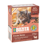 BOZITA Fresh Menu steriliseeritud hirveliha - m&auml;rg kassitoit - 370g