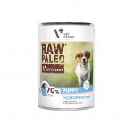 RAW PALEO kutsikas monoproteiiniga tursk - m&auml;rgtoit kutsikatele - 400 g