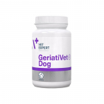 VET EXPERT GeriatiVet Dog - vanemate koerte toetav ettevalmistus - 45 kapslit.