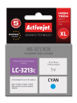 Activejet AB-3213CN tindikassett (asendus Brother LC3213C tindikassetile; Supreme; 7 ml; ts&uuml;aan)