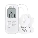 Omron E3 Intense HV-F021-E4W transkutaanne elektriline n&auml;rvistimulatsioon (TENS) valge