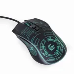 Gembird MUSG-RGB-01 hiir paremak&auml;eline USB Type-A 3600 DPI