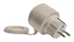 SHELLY Outdoor Plug S Gen3 nutipistik Mocha