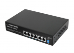 Esperanza ENS105 6-pordiline PoE-l&uuml;liti 10/100 Mbps 60W