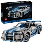 LEGO TECHNIC 42210 2 Kiired ja vihased Nissan Skyline GT-R (R34)