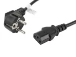 Lanberg CA-C13C-11CC-0018-BK toitekaabel must 1,8 m C13 pistik CEE7/7