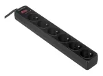 CyberPower Tracer III B0620SC0-FR &uuml;lepingekaitse 6 vahelduvvoolu pistikupesa(t) 200&ndash;250 V 1,8 m must