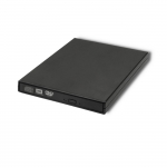 Qoltec 51858 v&auml;line DVD-RW salvestaja | USB 2.0 | Must
