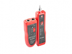 Lanberg NT-0501 v&otilde;rgukaabli tester must, punane