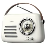 SAVIO RS-02 kaasaskantav raadio, valge