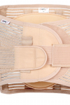 Lumbosacral Support Belt with Tightening Straps Lumbo O-1431/4XL REHAFUND, Beige