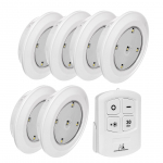 Maclean Energy MCE165 kaugjuhtimispuldi LED-lampide komplekt, AAA patareid, 6 tk komplektis