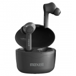 Maxell Bass 13 Sync Up juhtmevabad Bluetooth-k&otilde;rvaklapid laadimis&uuml;mbrisega, mustad