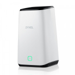 Zyxel FWA510 traadita ruuter Multi-Gigabit Ethernet Tri-band (2.4 GHz / 5 GHz / 5 GHz) 5G Must, Valge