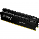 Kingston DIMM 64 GB DDR5-5600 (2x 32 GB) dual kit (black, KF556C36BBE2K2-64, Beast, INTEL XMP, AMD EXPO)