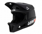 LEATT MTB Gravity 1.0 V23 Full-Face Cycling Helmet, Size M (57-58cm), Black