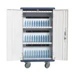 Techly I-CABINET-30DUTY kaasaskantav seadmehaldusk&auml;ru/kapp Valge, Sinine